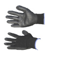 NMSAFETY travail de main pu enduit gants noirs avec EN388: 2016 4131X